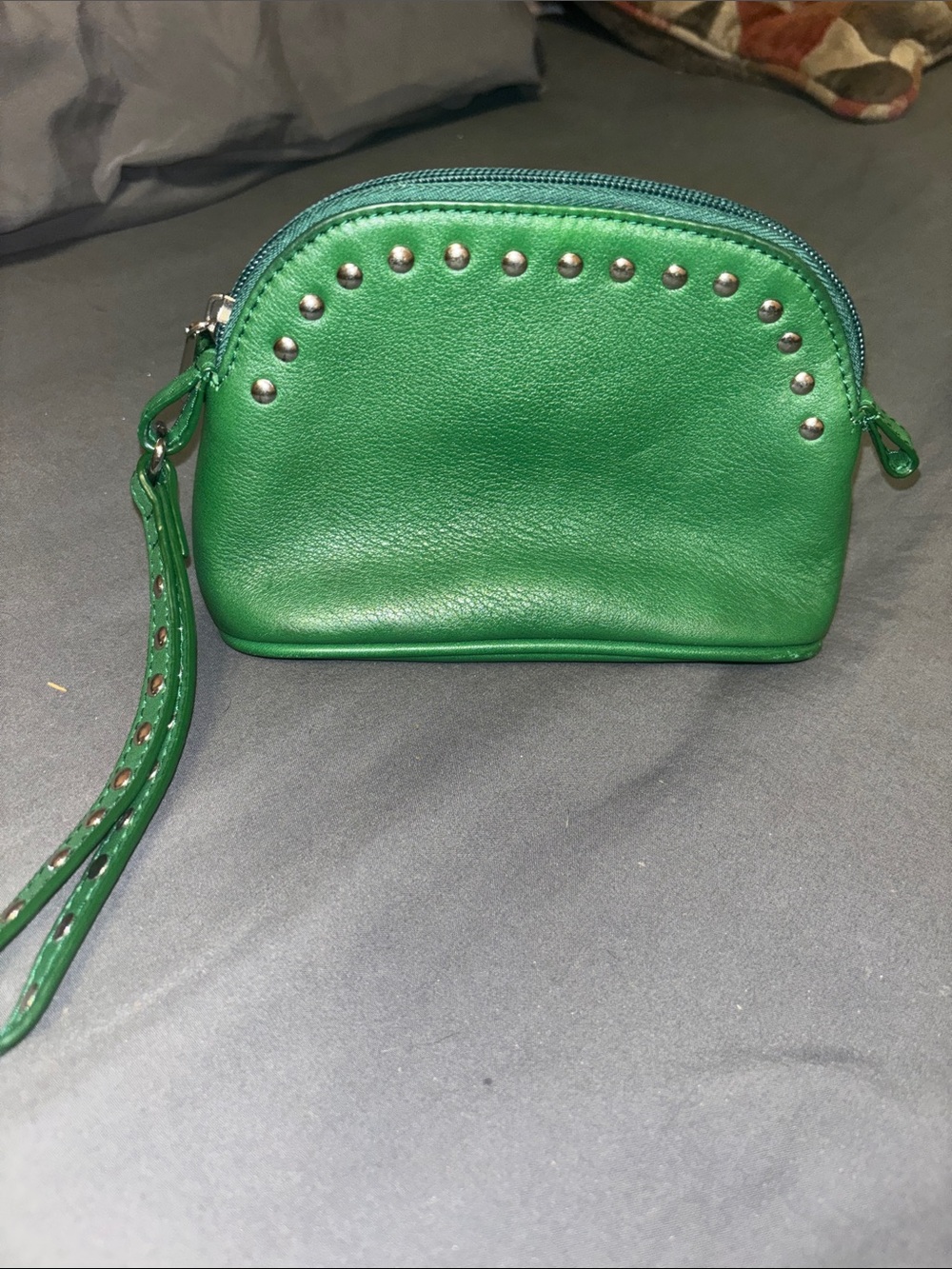 WCM Italian Leather Wristlet